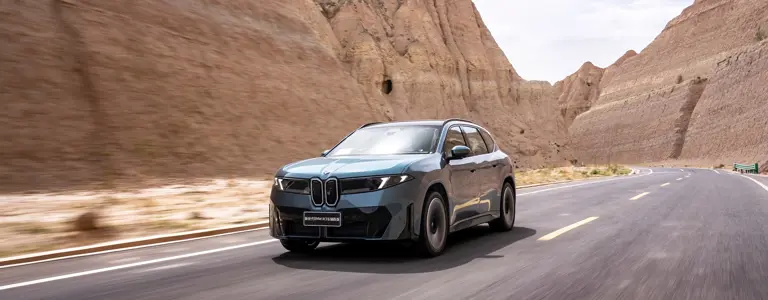 BMW elektriauto iX3 sõitis Hiina kõrgmäestikus ühe laadimisega üle 800 kilomeetri